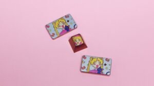 Sailor Moon Matrix Lab Keyboard Badge R1