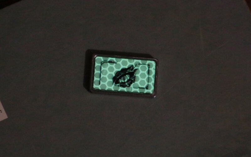 Demon Eye Luminous Matrix Keyboard Badge